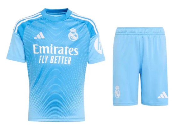 T-shirt e Pantaloncini per Bambino Real Madrid 25/26 - Portiere