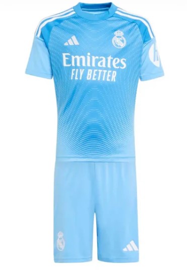 T-shirt e Pantaloncini per Bambino Real Madrid 25/26 - Portiere