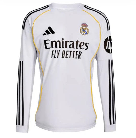 Maglia Manica Lunga Real Madrid Home 25/26