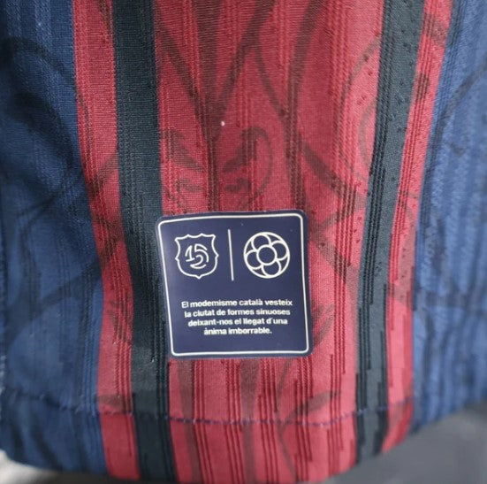 Maglia Manica Lunga FC Barcelona "125 Anni" 25/26 - Versione Giocatore