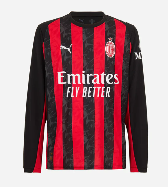 Maglia AC Milan Home 25/26 - Manica Lunga