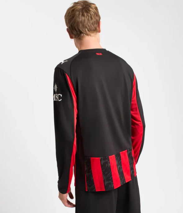 Maglia AC Milan Home 25/26 - Manica Lunga
