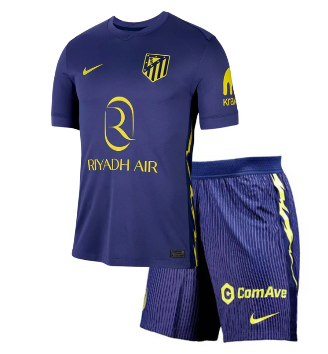 T-shirt e Pantaloncini per Bambino Atletico de Madrid Away 25/26