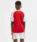 T-shirt e Pantaloncini per Bambino Arsenal Home 25/26 - Con Calzettoni
