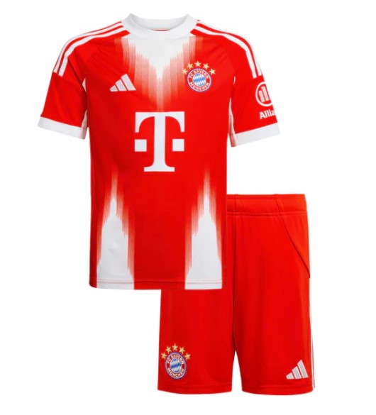 T-shirt e Pantaloncini per Bambino Bayern Monaco Home 25/26