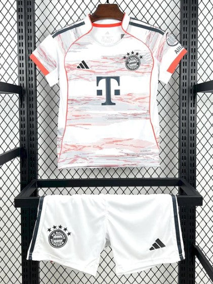 T-shirt e Pantaloncini per Bambino Bayern Monaco Away 25/26