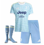 T-shirt e Pantaloncini per Bambino Juventus Away 25/26 - Con Calzettoni