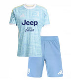 T-shirt e Pantaloncini Bambino Juventus Away 2025/26