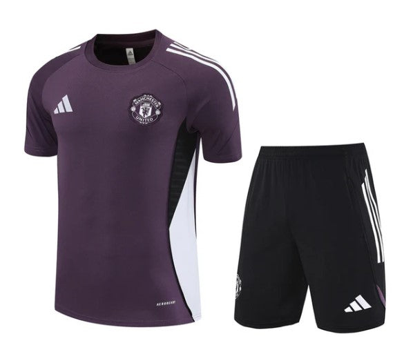 Maglia e Pantaloncini da Allenamento Manchester United 25/26