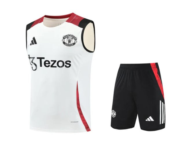 Maglia e Pantaloncini da Allenamento Manchester United 25/26