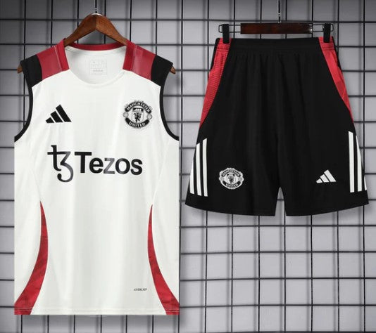 Maglia e Pantaloncini da Allenamento Manchester United 25/26