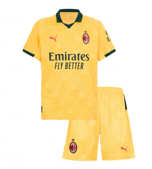 T-shirt e Pantaloncini per Bambino A.C Milan Third 25/26