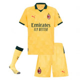 T-shirt e Pantaloncini per Bambino A.C Milan Away 25/26 - Con Calzettoni