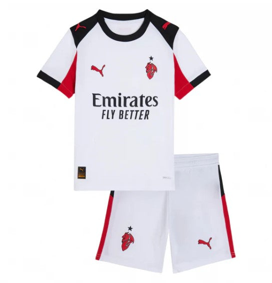 T-shirt e Pantaloncini per Bambino A.C Milan Away 25/26
