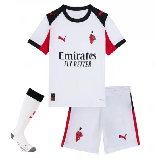T-shirt e Pantaloncini per Bambino A.C Milan Third 25/26 - Con Calzettoni
