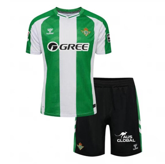 T-shirt e Pantaloncini per Bambino Real Betis Home 25/26
