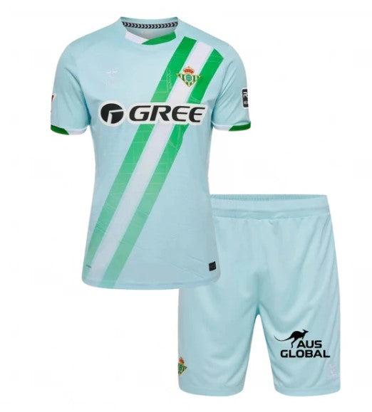 T-shirt e Pantaloncini per Bambino Real Betis Away 25/26