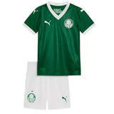 T-shirt e Pantaloncini per Bambino Palmeiras Home 25/26