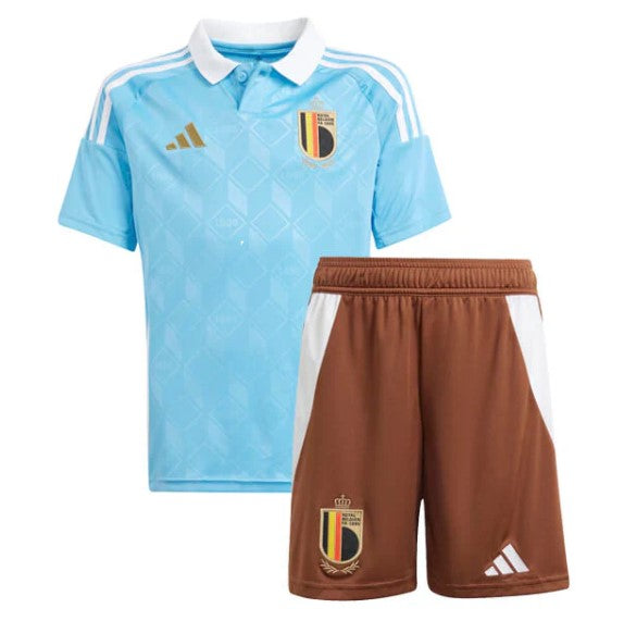 T-shirt e Pantaloncini per Bambino Belgio Away 25/26