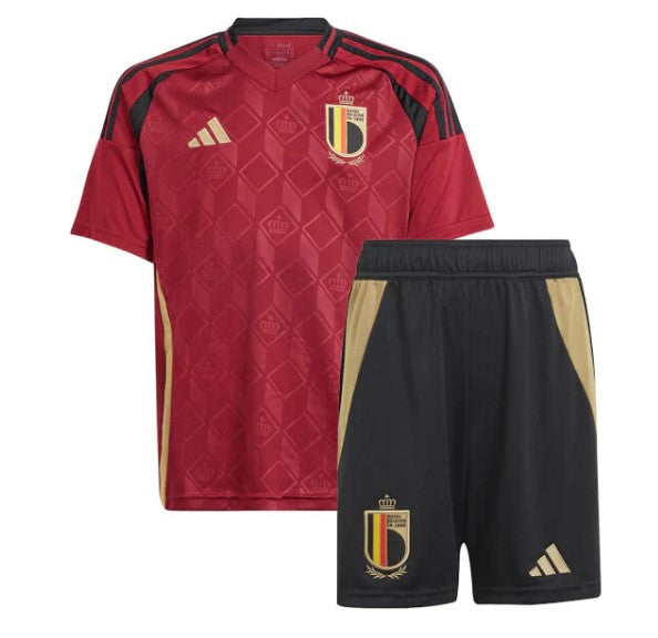 T-shirt e Pantaloncini per Bambino Belgio Home 25/26