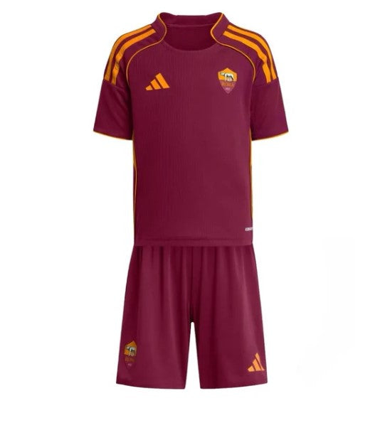 T-shirt e Pantaloncini per Bambino AS Roma Home 25/26