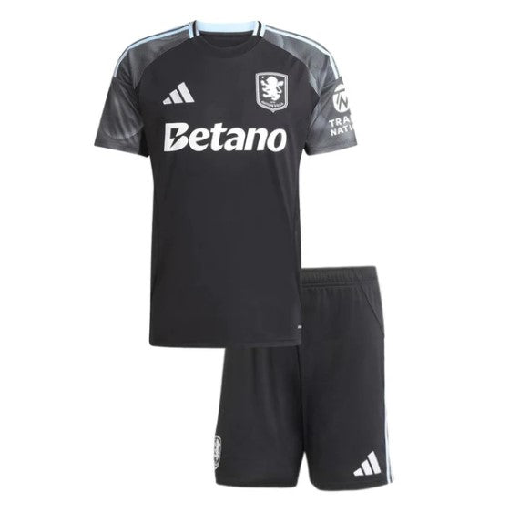 T-shirt e Pantaloncini per Bambino Aston Villa Away 25/26