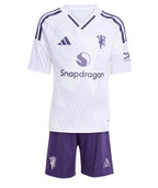 T-shirt e Pantaloncini per Bambino Manchester United Away 25/26