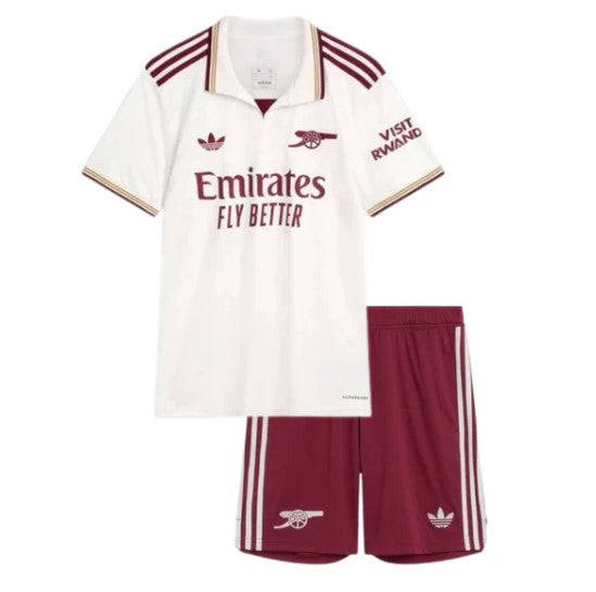 T-shirt e Pantaloncini per Bambino Arsenal Third 25/26