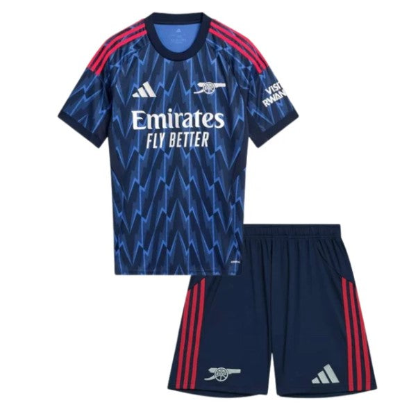 T-shirt e Pantaloncini per Bambino Arsenal Away 25/26