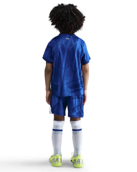 T-shirt e Pantaloncini per Bambino Chelsea Home 25/26 - Con Calzettoni