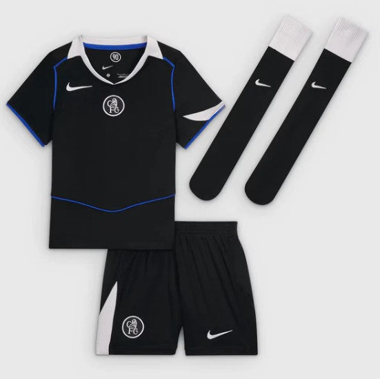 T-shirt e Pantaloncini per Bambino Chelsea Third 25/26 - Con Calzettoni