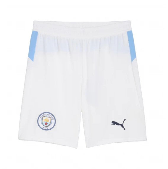 T-shirt e Pantaloncini per Bambino Manchester City Home 25/26 - Con Calzettoni