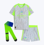 T-shirt e Pantaloncini per Bambino Manchester City Third 25/26 - Con Calzettoni