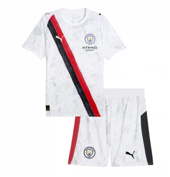 T-shirt e Pantaloncini per Bambino Manchester City KidSuper 25/26