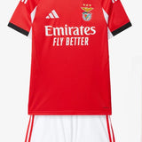 T-shirt e Pantaloncini per Bambino Benfica Home 25/26