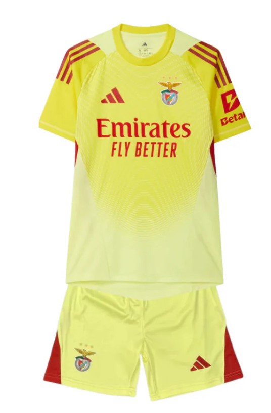 T-shirt e Pantaloncini per Bambino Benfica 25/26 - Portiere