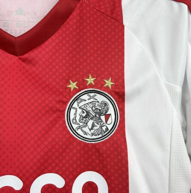 T-shirt e Pantaloncini per Bambino Ajax Home 25/26