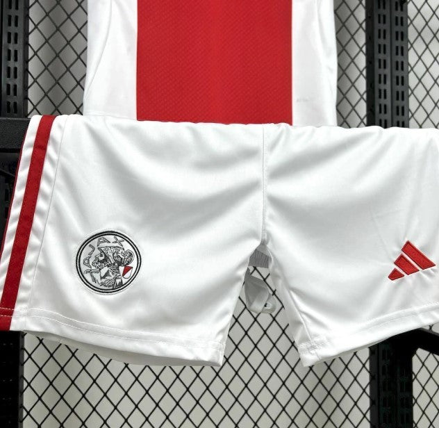 T-shirt e Pantaloncini per Bambino Ajax Home 25/26
