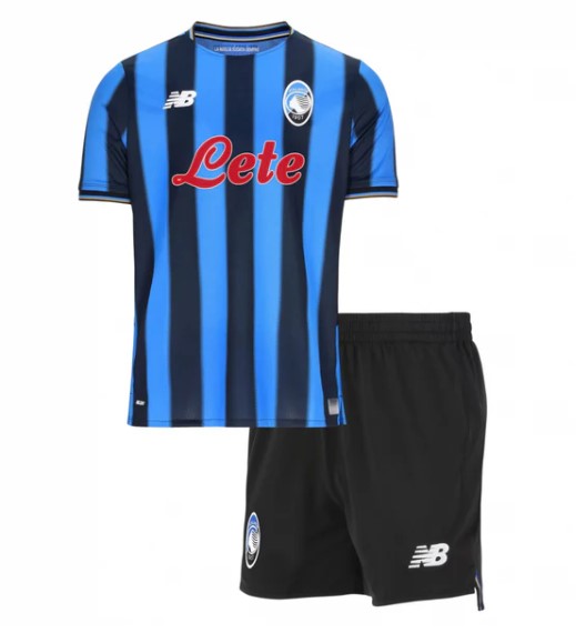 T-shirt e Pantaloncini per Bambino Atalanta Home 25/26