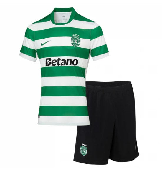 T-shirt e Pantaloncini per Bambino Sporting Home 25/26