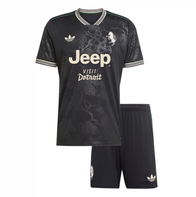 T-shirt e Pantaloncini per Bambino Juventus Third 25/26