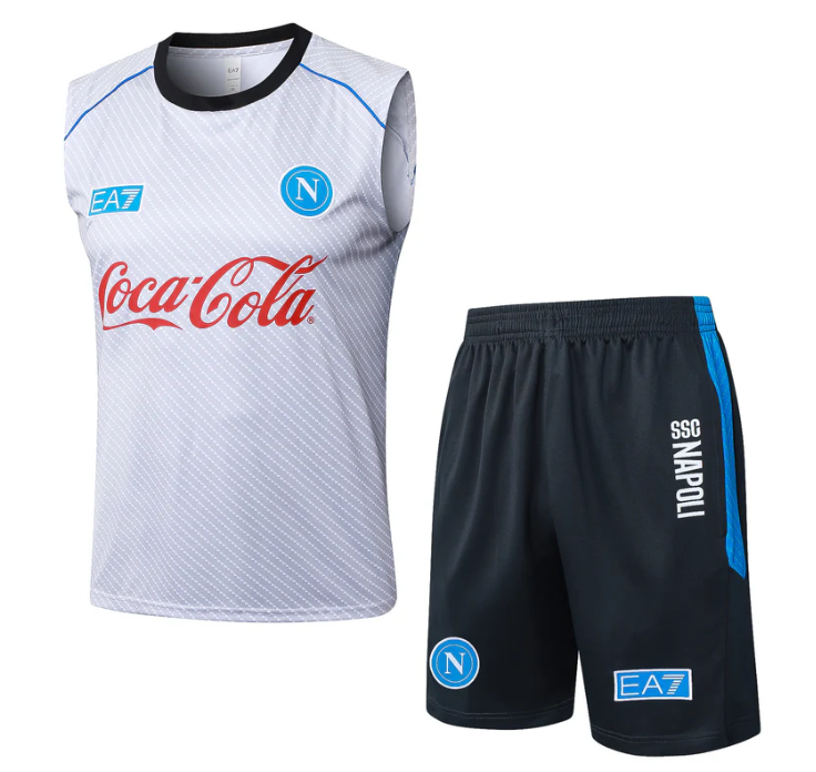 Maglia e Pantaloncini da Allenamento SSC Napoli 24/25