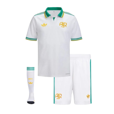 T-shirt e Pantaloncini per Bambino AS Roma Third 25/26 - Con Calzettoni