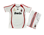 T-shirt e Pantaloncini per Bambino A.C Milan Retro 06/07