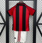 T-shirt e Pantaloncini per Bambino A.C Milan Retro 98/99