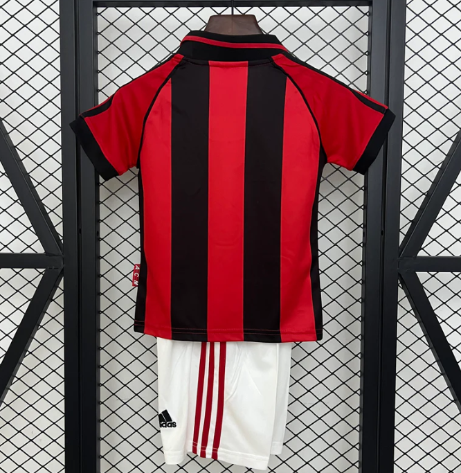 T-shirt e Pantaloncini per Bambino A.C Milan Retro 98/99