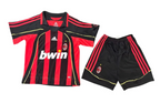 T-shirt e Pantaloncini per Bambino A.C Milan Retro 06/07