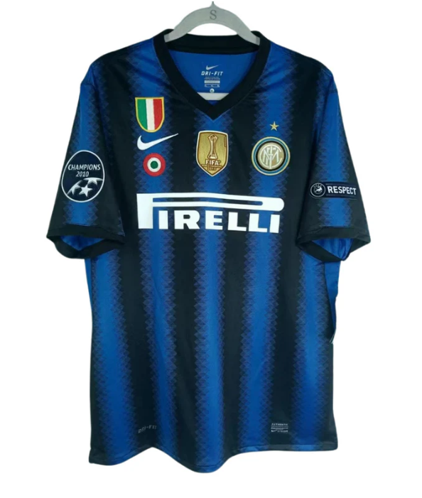 Maglia Inter Retro 10/11 - Con Scudetto e Patchs