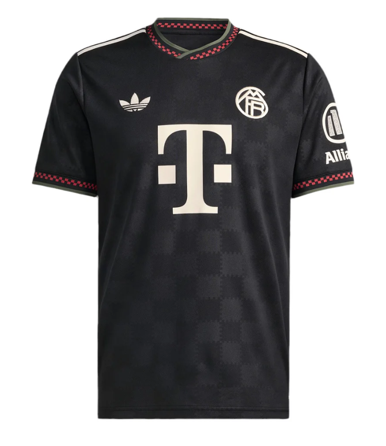 T-shirt e Pantaloncini Bambino Bayern Monaco Third 2025/26 - Con Calzettoni