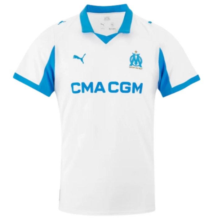 T-shirt e Pantaloncini per Bambino Olympique de Marseille Home 25/26